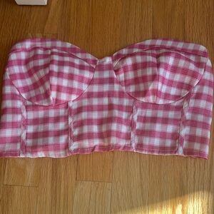 Cider pink tube top